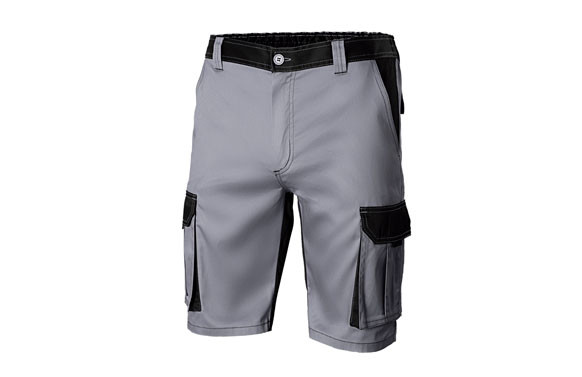 BERMUDA MULTIBOLSILLOS GRIS / NEGRO T 44