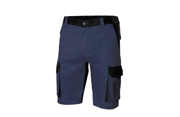 BERMUDA MULTIBOLSILLOS AZUL NAVY / NEGRO T 44