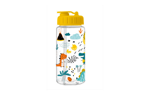 BOTELLA INFANTIL TRITAN 400 ML - DINOSAURIO