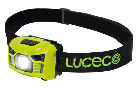 LINTERNA FRONTAL 3W LED USB CON SENSOR MOVIMIENTO 150 LM 6500K