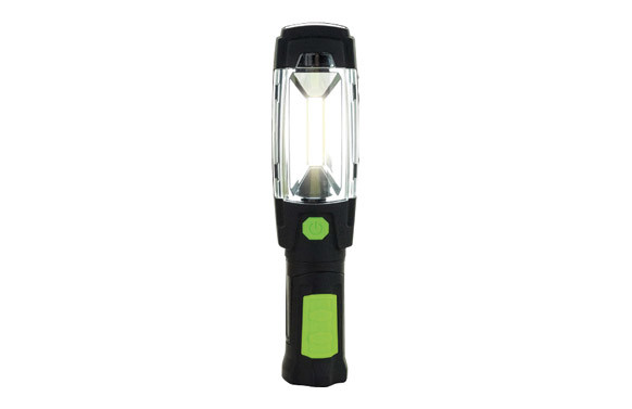 LINTERNA TRABAJO 3W RECARGABLE USB GIRATORIA 5V 300 LM 6500K + POWERBANK