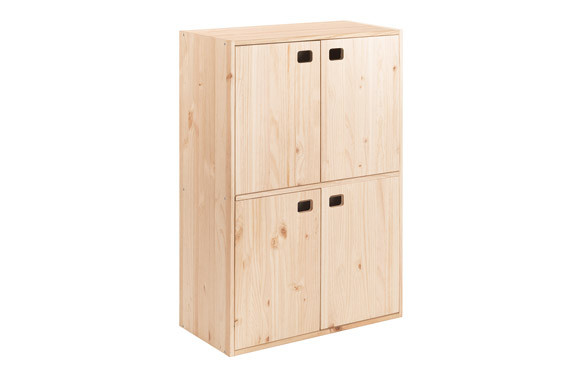 MUEBLE MODULO  DINAMIC 4 PUERTAS 105,4 X 70,8 X 33 CM