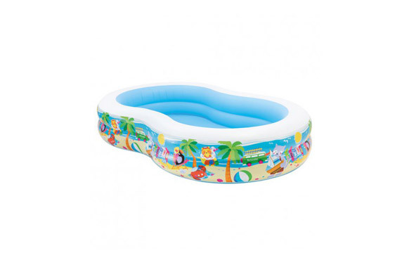 PISCINA HINCHABLE INFANTIL PARADISE 262 X 160 X 46 CM 640 L