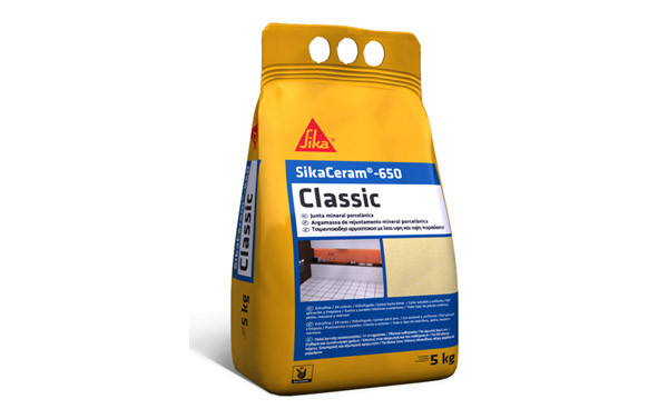 LECHADA PARA JUNTAS SIKACERAM 650 CLASSIC GREY C20 GRIS