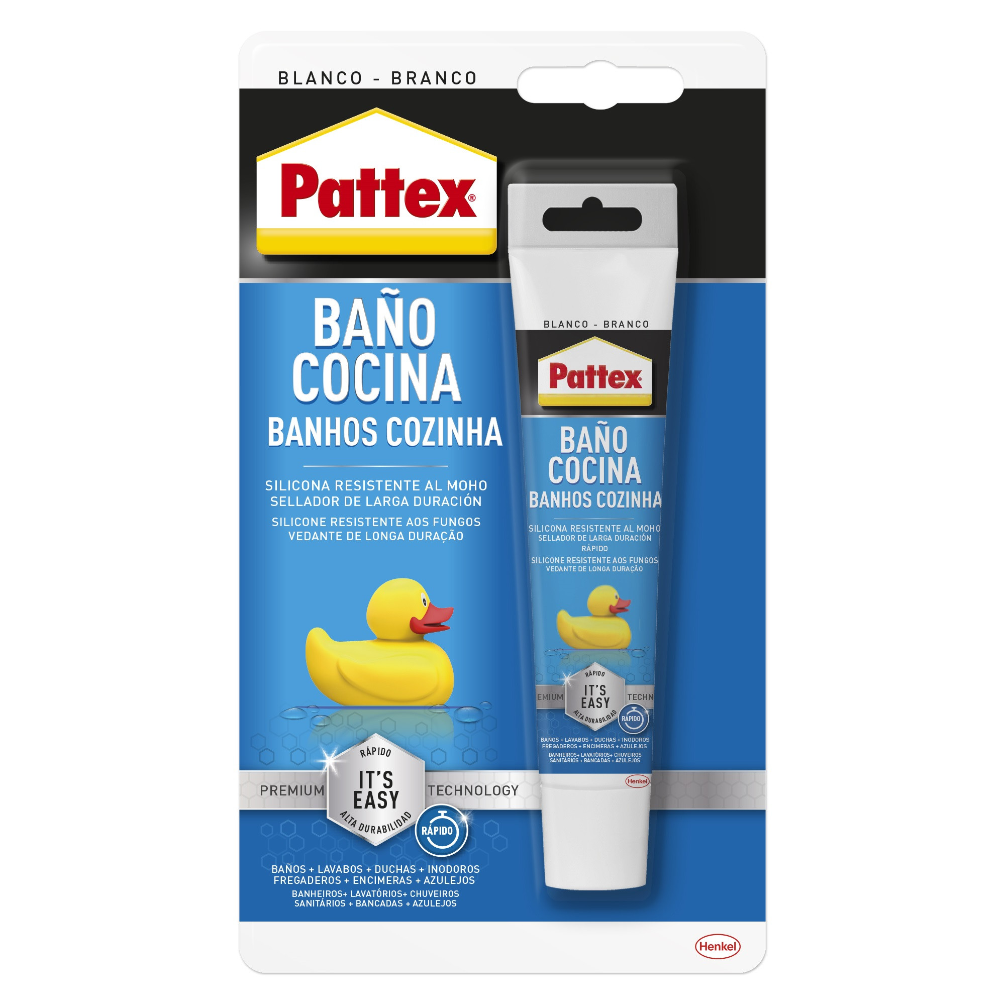 SILICONA BAÑOS Y COCINAS FACIL 50 ML BLANCO