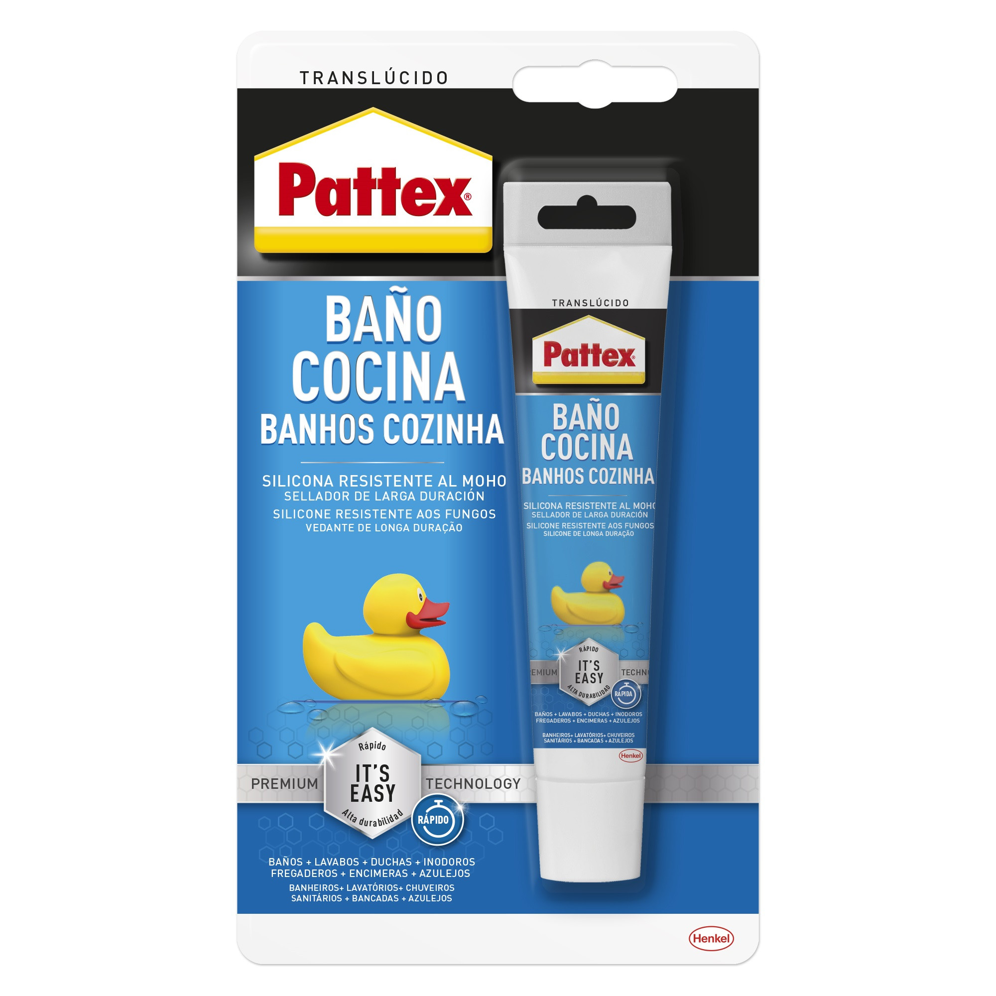 SILICONA BAÑOS Y COCINAS FACIL 50 ML TRANSPARENTE
