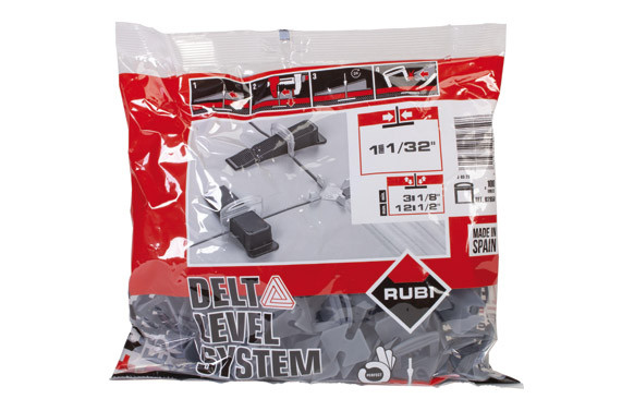 BRIDA 3-12 MM 1MM 200 UDS DELTA LEVEL SYSTEM