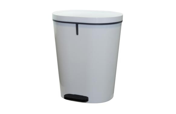 CUBO PEDAL OVAL 25 L - BLANCO