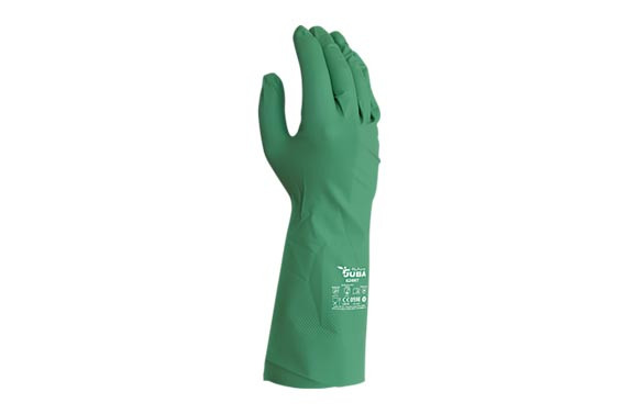 GUANTE DESECHABLE NITRILO BIODEGRADABLE T. 7