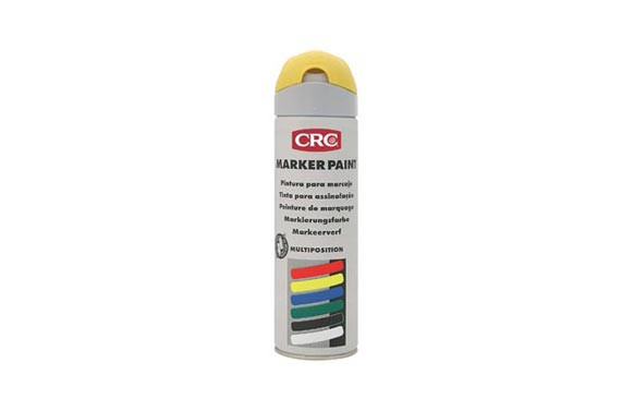 MARCADOR DE PINTURA PARA OBRAS MARKERPAINT 500 ML AMARILLO CONSTRUCCIÓN