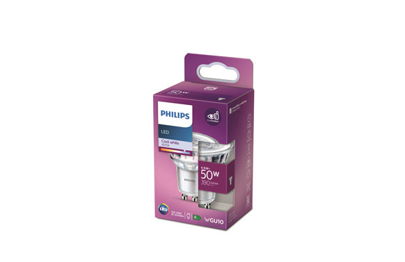 LED DICROICA CRISTAL 36º GU10  4,6W LUZ NEUTRA