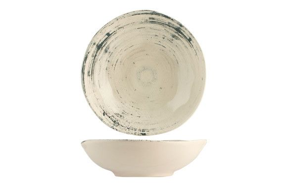 PLATO STONWARE DECORADO SILK HONDO - 20 CM