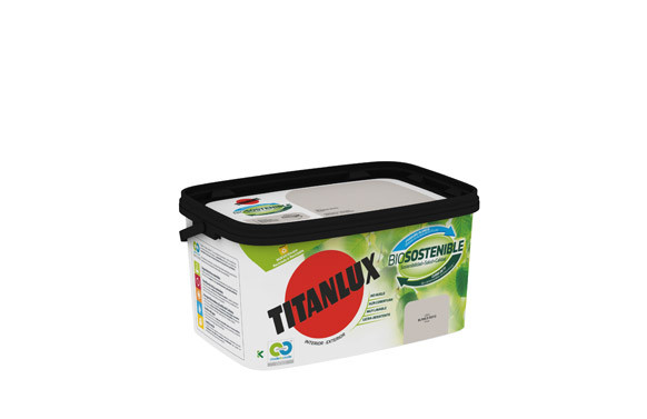 PINTURA PLASTICA INT-EXT. BIOSOSTENIBLE 4 L BLANCO ROTO
