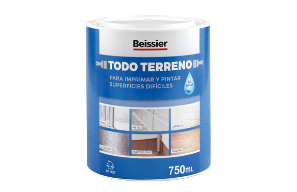 IMPRIMACION MULTIUSOS TODO TERRENO AL AGUA 750 ML GRIS CLARO