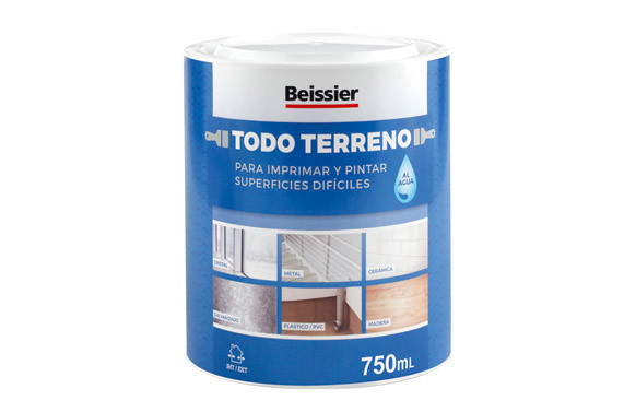 IMPRIMACION MULTIUSOS TODO TERRENO AL AGUA 750 ML NEGRO