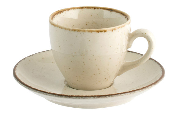 TAZA PORCELANA PEARL CON PLATO SURTIDO CAFE