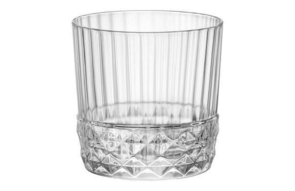 VASO VIDRIO GRABADO AMERICA 30 CL - BAJO