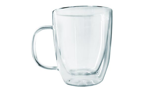 TAZA CRISTAL DOBLE PARED 350 ML