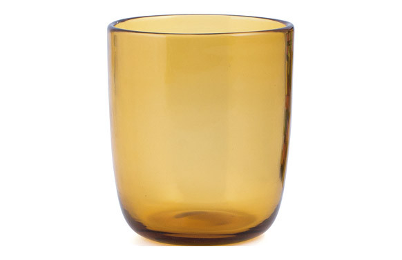 VASO VIDRIO SATURNO 35 CL - AMBAR