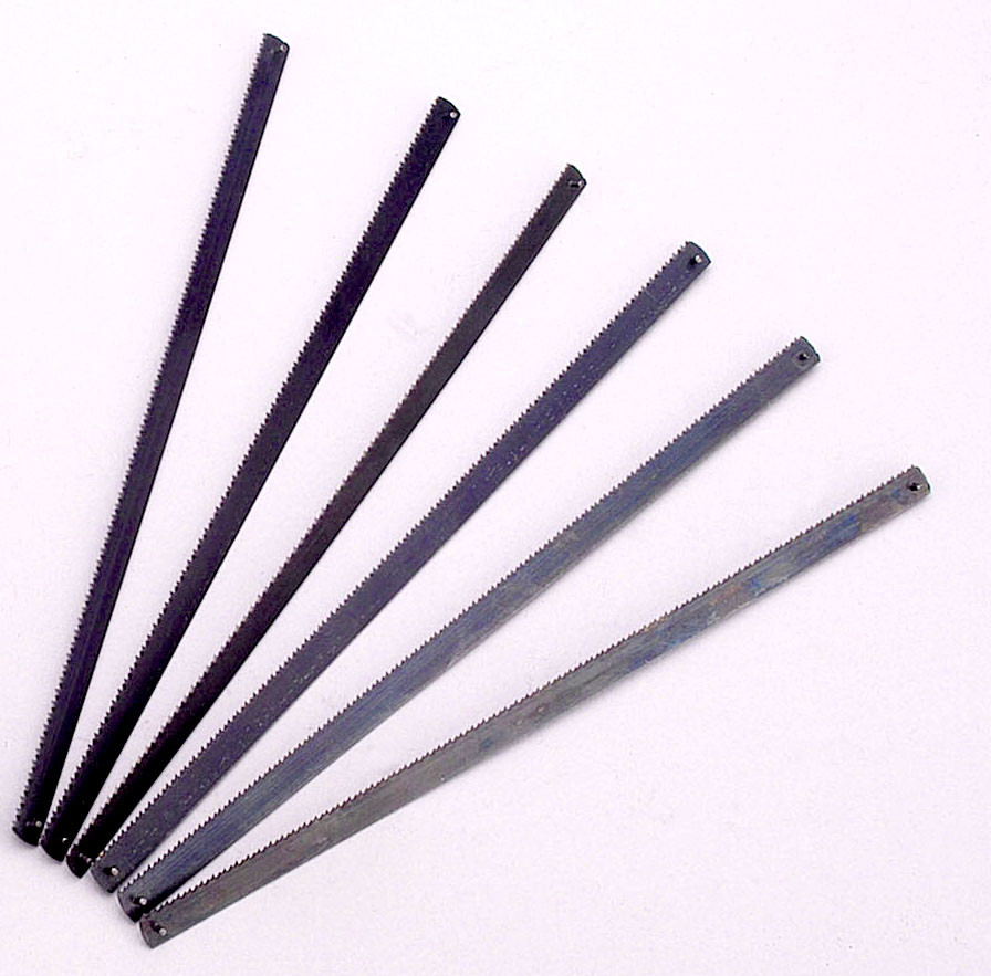 HOJA PARA ARCO MINI PARA METALES 6 UNIDADES DE 150 MM