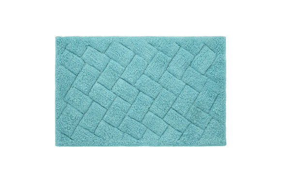 ALFOMBRA BAÑO ALGODON 45 X 70 CM VERDE