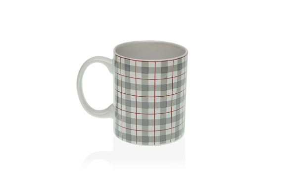 MUG PORCELANA CAMY CUADROS