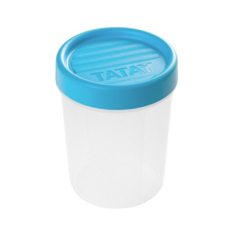 CONTENEDOR ALIMENTOS TWIST 0,4 L TURQUESA