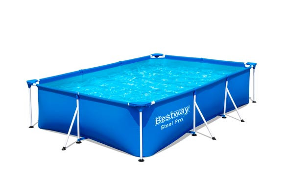 PISCINA STEEL PRO 3300 L DEPURADORA DE CARTUCHO 1249 L/H 300 X 201 X 66 CM