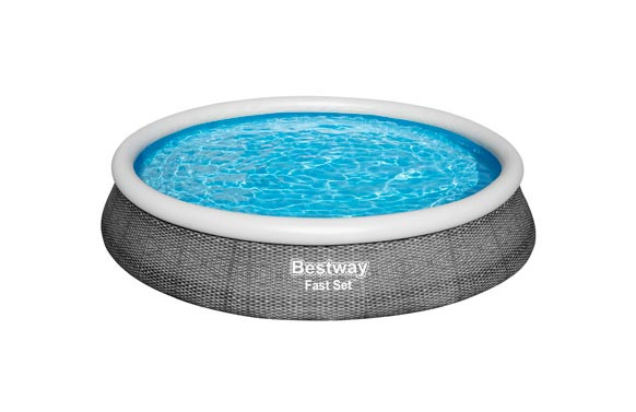 PISCINA FAST SET RATAN 7340 L DEPURADORA DE CARTUCHO 2006 L/H Ø 396 X 84 CM