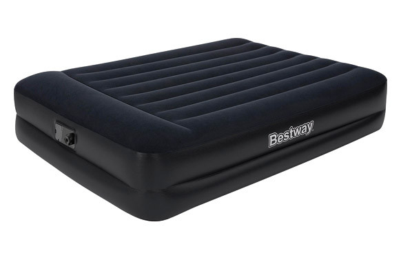 CAMA DE AIRE DOBLE CON INFLADOR ELECTRICO 203 X 152 X 46 CM