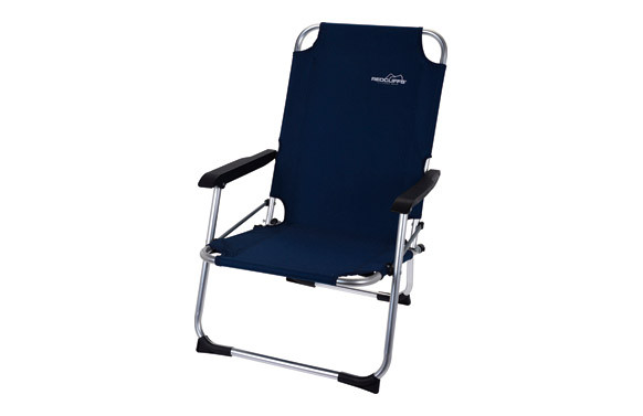 SILLA CAMPING PLEGLABLE AZUL OSCURO 77 X 53 X 61 CM