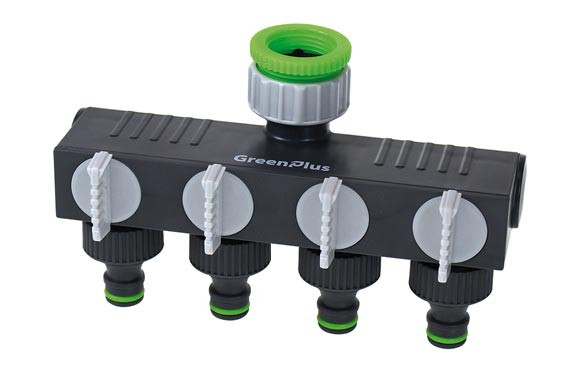 DISTRIBUIDOR 4 VIAS 1-3/4\" NATUUR