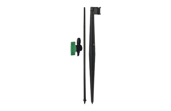 VARILLA + SOPORTE 30 CM 90º 