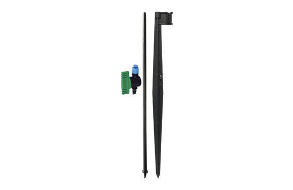 VARILLA + SOPORTE 30 CM 180º 