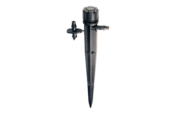 GOTERO REGULABLE CON ESTACA 70 L/H 10 UNIDADES