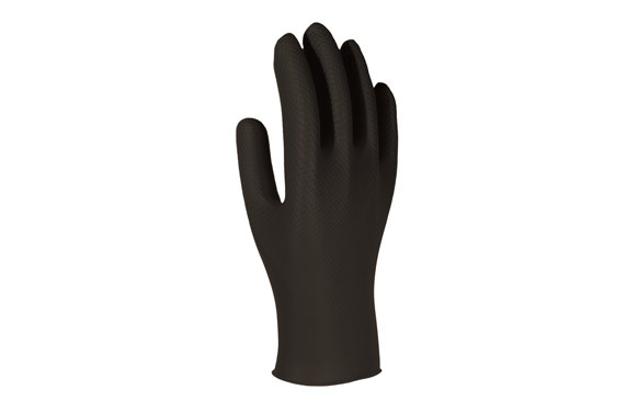 GUANTE DESECHABLE NITRILO UNIGRIP NEGRO 50 UDS T 9/L