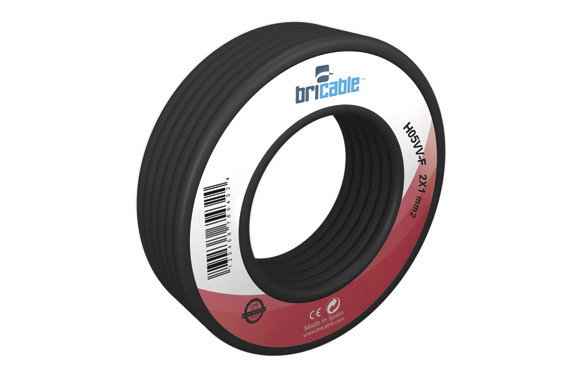 CABLE MANGUERA REDONDA 3 X 1,5 MM NEGRO 10 M