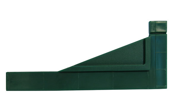 PERFIL PANEL FIJACION 2 UNIDADES 6 X 14 CM VERDE