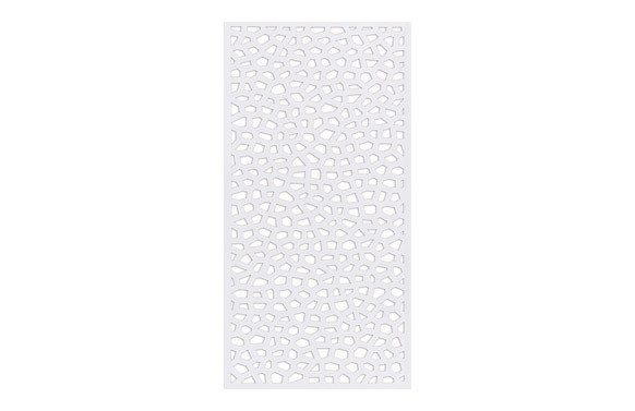 PANEL DECORATIVO MOSAIC 1 X 2 M BLANCO