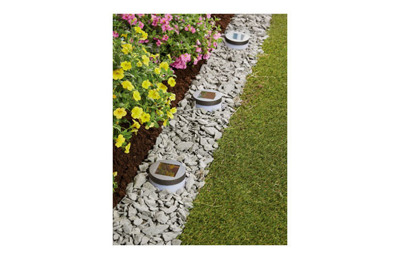 BALIZA EXTERIOR  SOLAR IP44 LUZ CALIDA 5LM