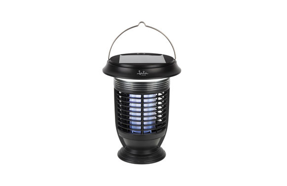 LAMPARA ELIMINA INSECTOS SOLAR EXTERIOR / INTERIOR 40 M²