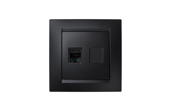 TOMA RJ45 CAT.5E GRAFITO SERIE 15
