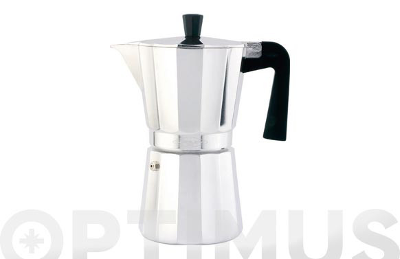 CAFETERA ALUMINIO NEW VITRO BY OROLEY 12 TAZAS