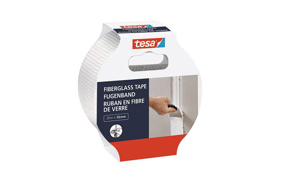 CINTA FIBRA VIDRIO CUBREGRIETAS 20 M X 50 MM