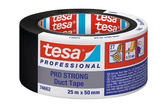 CINTA AMERICANA PRO EXTRA POWER 25 M X 50 MM NEGRA