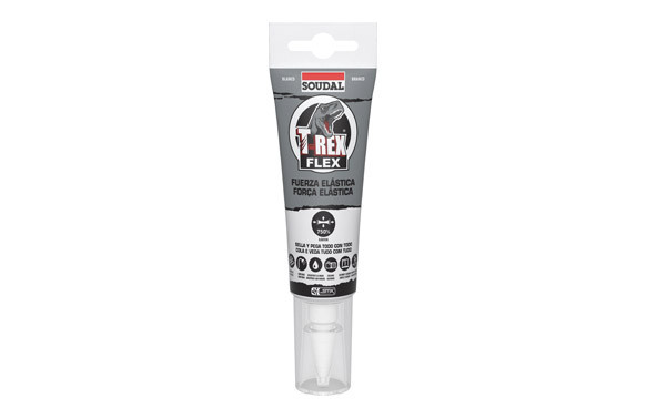 ADHESIVO MONTAJE SELLADOR T-REX CRISTAL 125 ML TRANSPARENTE