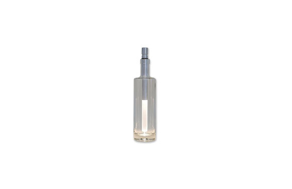 BOTELLA DE VIDRIO TITANIO PARA LUZ BOTTLELIGHT 