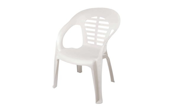 SILLON RESINA APILABLE CONFORT BLANCO