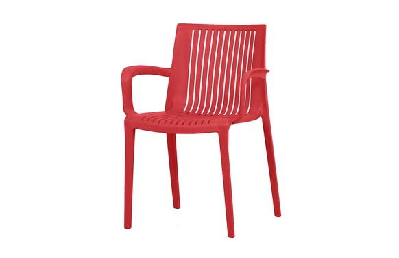 SILLA POLIPROPILENO DALLAS CORAL