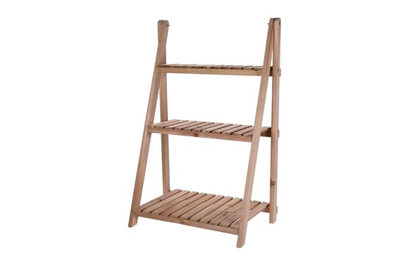 ESTANTERIA MADERA JARDIN 3 ESTANTES 68 X 38 X H96 CM